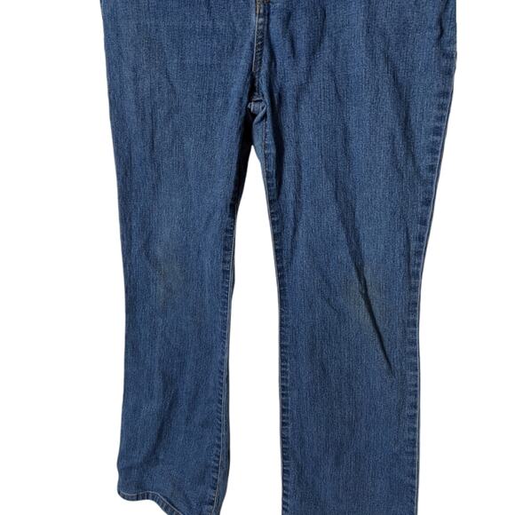 Girls Plus 16.5 16 1/2 Distressed Medium Rinse Jeans - Picture 5 of 6